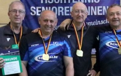 Senioren-60-Mannschaft erneut Deutscher Meister