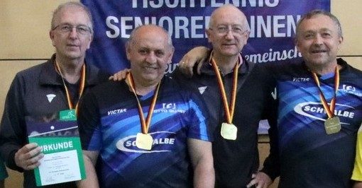 Senioren-60-Mannschaft erneut Deutscher Meister