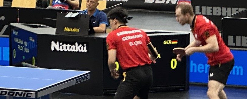 Das Aus für das Doppel Duda/Qiu