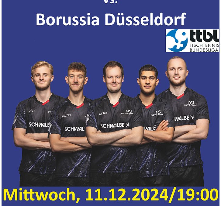 Borussia Düsseldorf zu Gast in der Burstenhalle