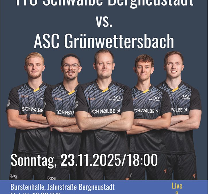 ASC Grünwettersbach zu Gast in Bergneustadt