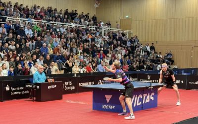 Tischtennisfest in der Burstenhalle