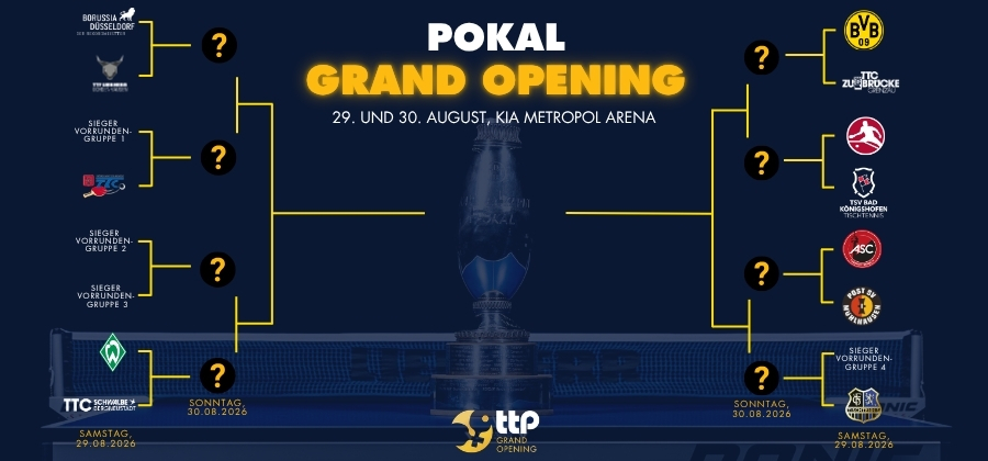 Grand Opening ausgelost