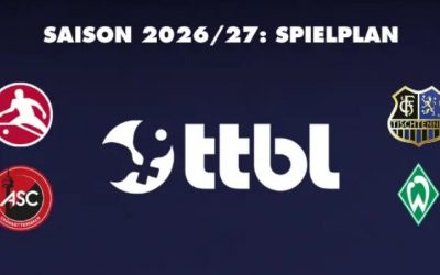 Der TTBL-Spielplan ist fertig